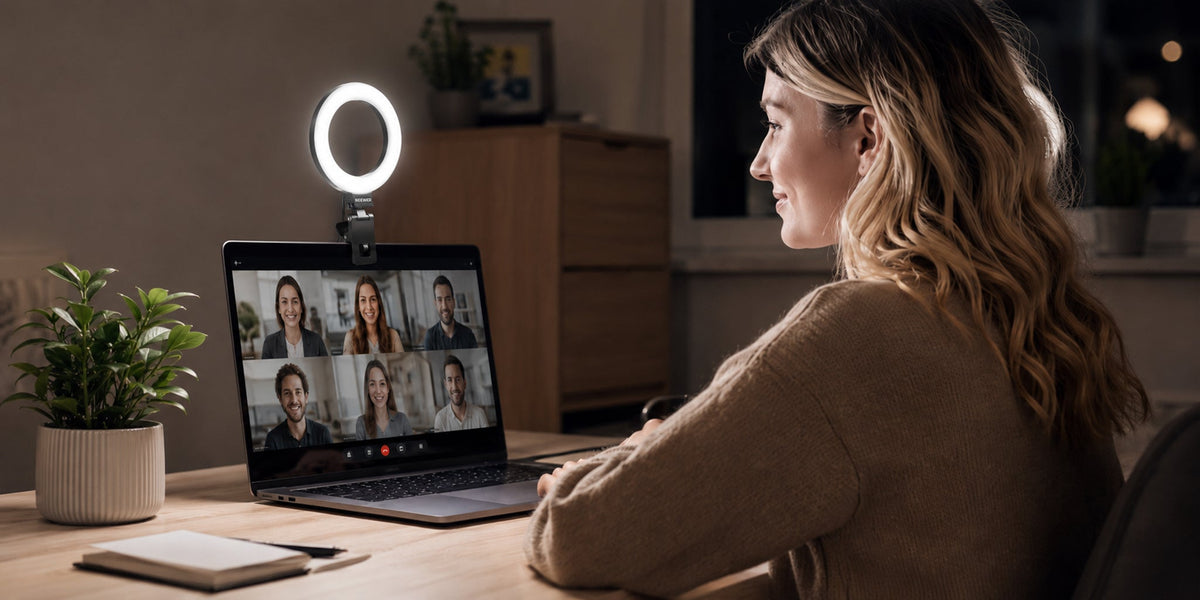 Beleuchtung für Videokonferenzen