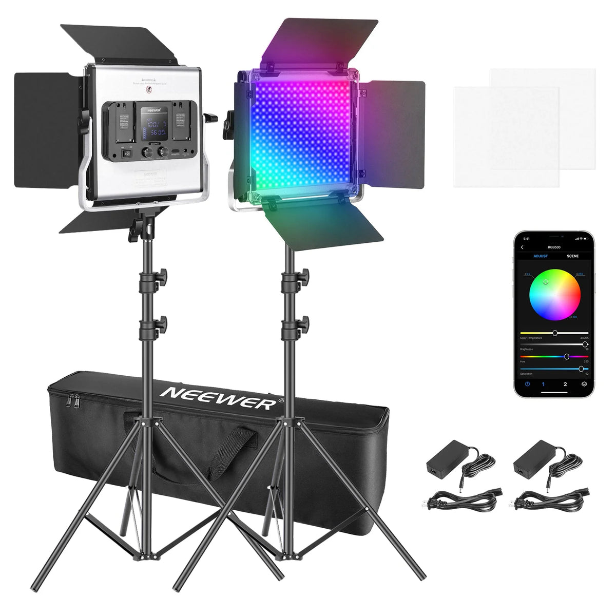 Reative Illumination: 530 RGB LED-Lichter für Professionelle Vielseitigkeit