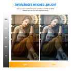 NEEWER NL-192AI LED-Videoleuchte Bi-Color Farbeffekt von 3200K bis 5600K