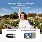 NEEWER M4U Magnetic Phone Vlog Selfie Monitor Screen ensures HD video and photo quality with accurate colors.