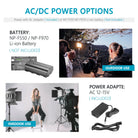 Neewer Professional Dimmable Bi-Color LED Video Ligh twith U Bracket and Barndoor - neewer.com