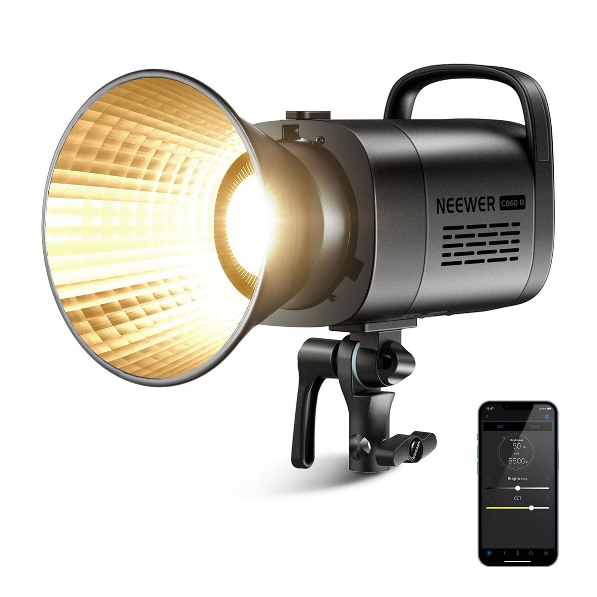 NEEWER CB60B Bi-Color 70W LED Videoleuchte Studio Licht