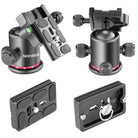 Neewer Metal 360 Degree Rotating Panoramic Ball Head with 1/4" Quick Shoe Plate